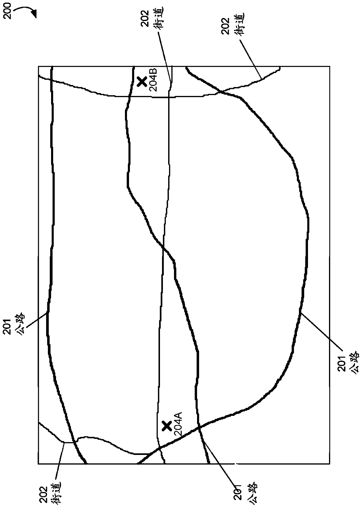 Providing light navigation guidance