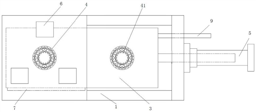 Pore plate switching assembly of banded extruder and banded extruder ...