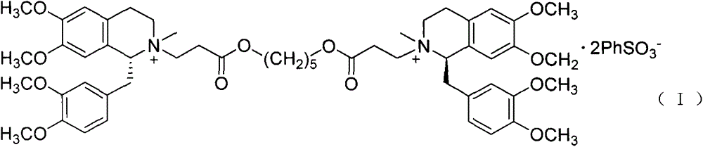 A kind of refining method of atracurium besylate