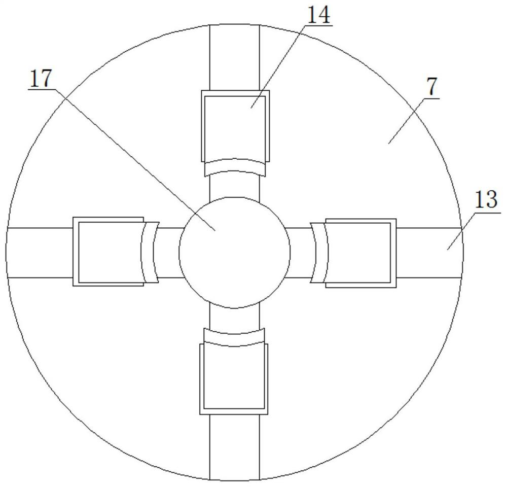 Drilling device for automobile brake pad
