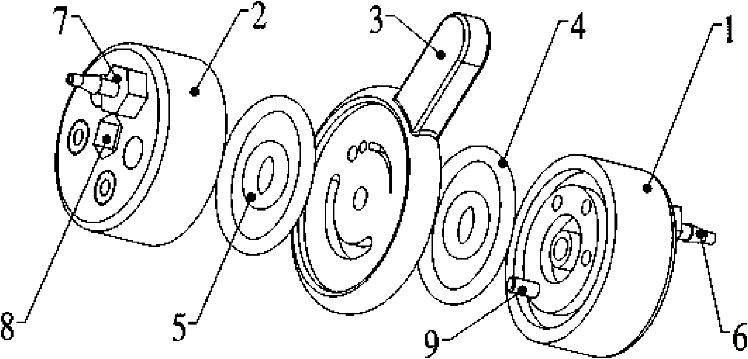 Rotary-vane multifunctional multi-purpose valve
