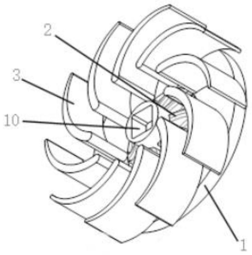 Micro-turbine for turbine generator and air guide structure size calculation method thereof