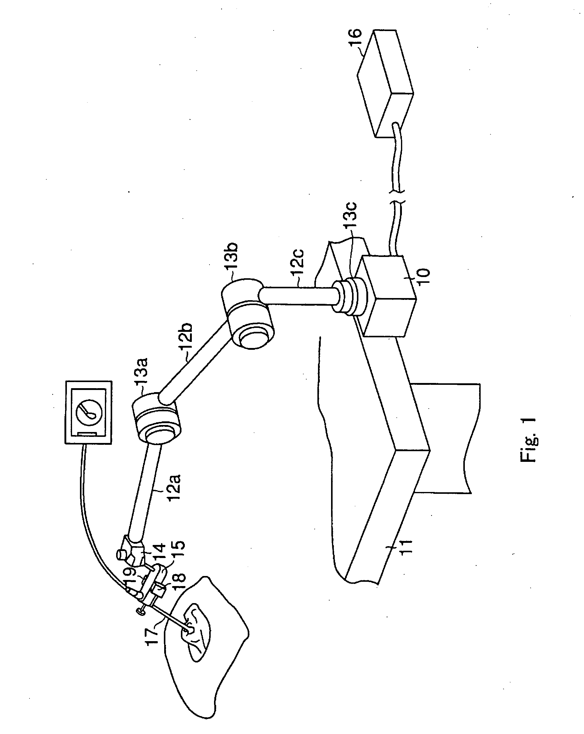Medical device supporting apparatus