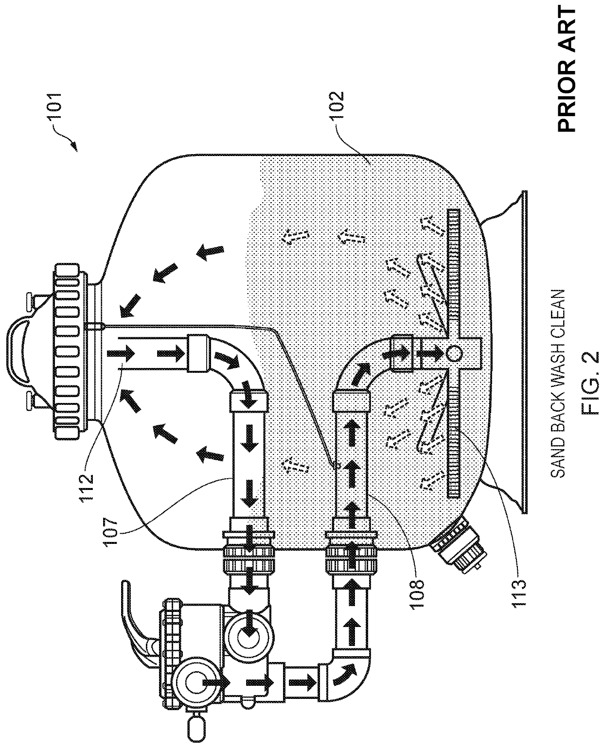 Mechanical filter element, apparatus and method