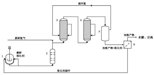 Preparation process of succinic acid