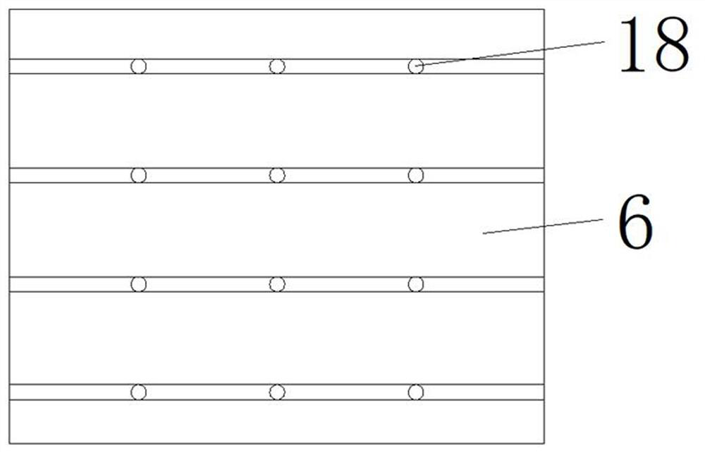 Staged invisible closed automatic road drainer