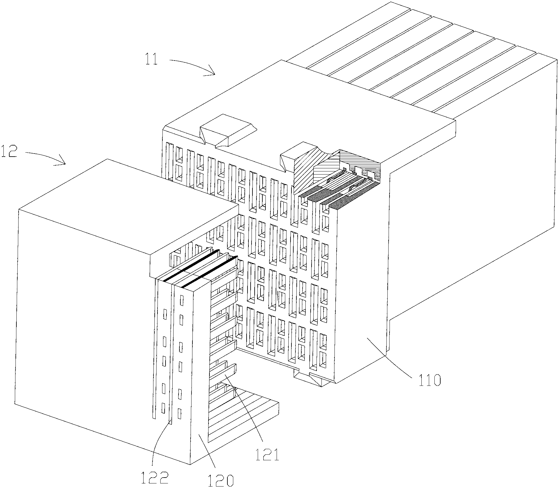 Communication equipment, electric connector assembly and electric connector