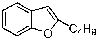 Preparation method of amiodarone hydrochloride intermediate 2-butylbenzofuran