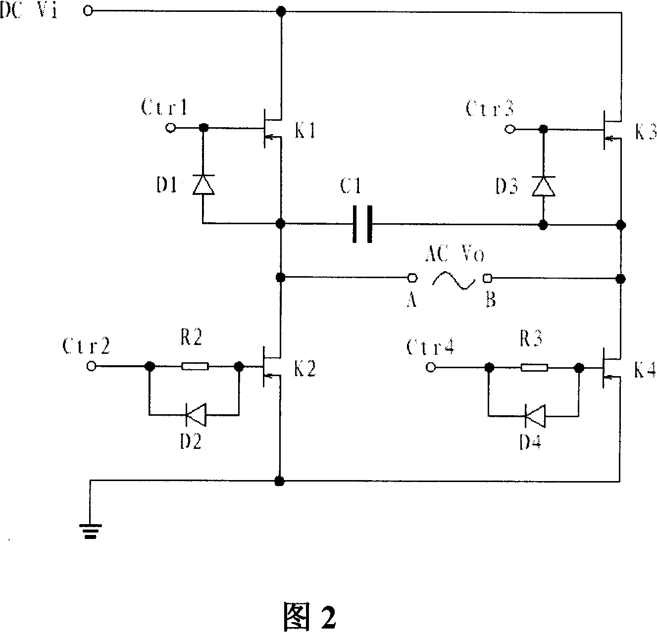 Battery pack system capable of providing ac voltage