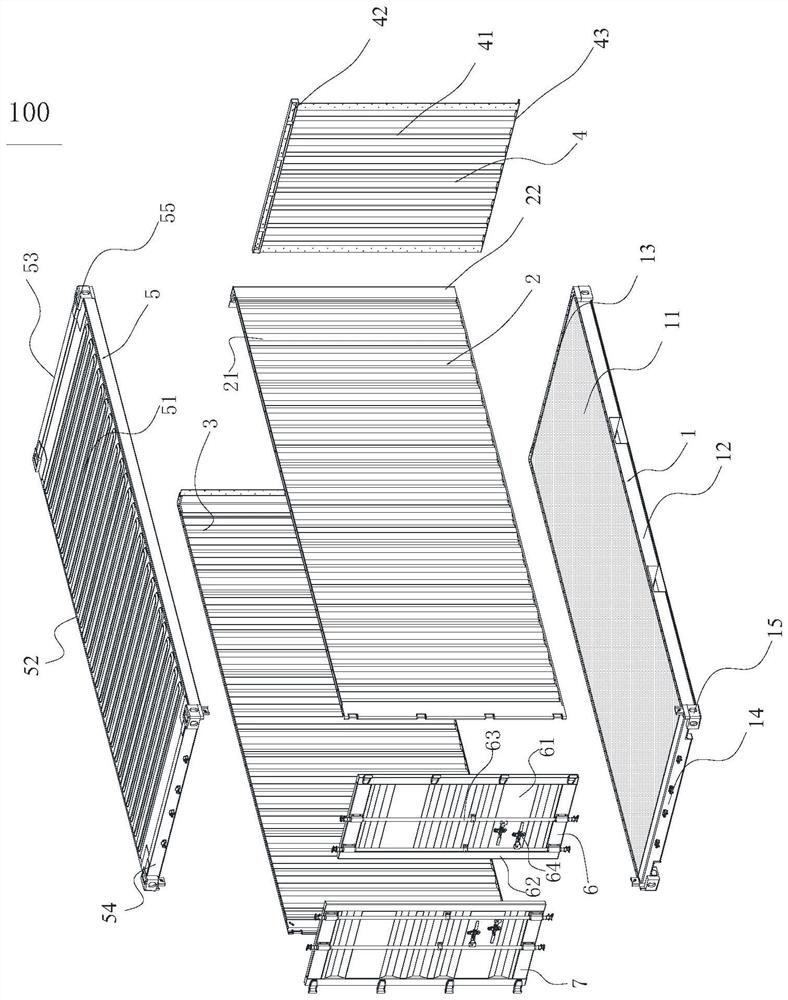 Slice-assembled container and its manufacturing method