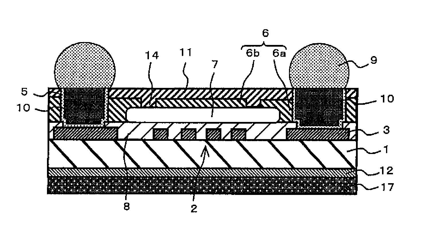 Acoustic wave device and method for production of same