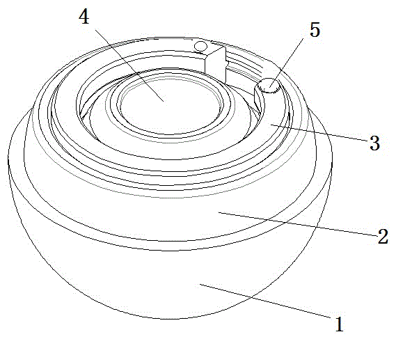 Novel double-action hip joint prosthesis