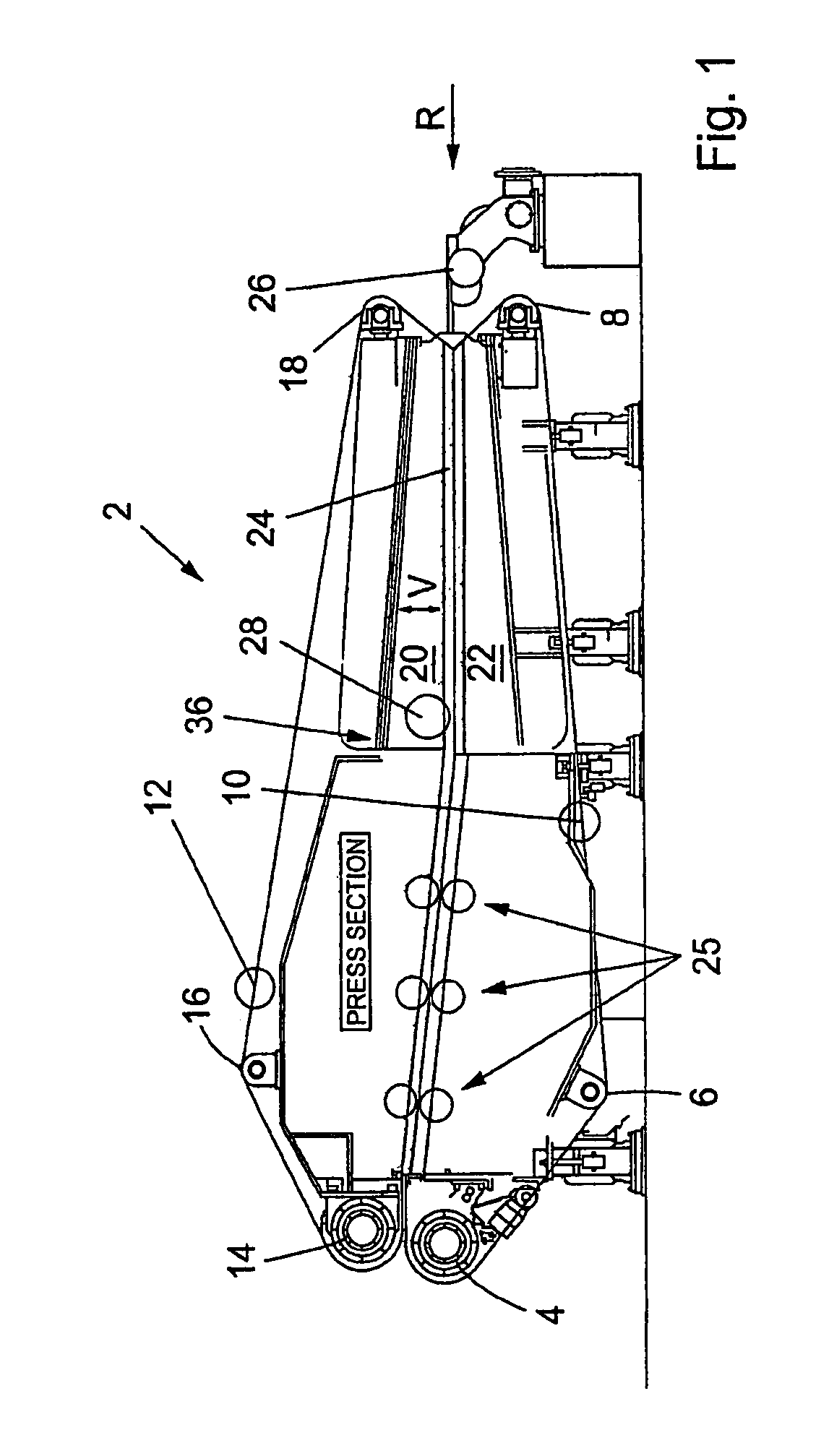 Method and apparatus of a twin-wire press