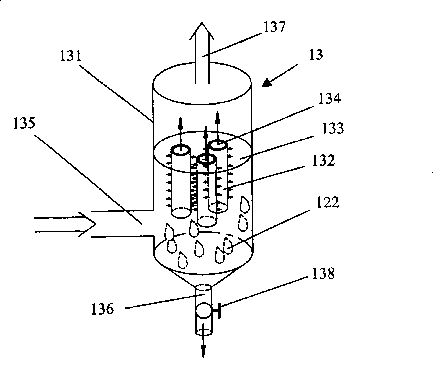 Fuel cell with function of preventing back-fire