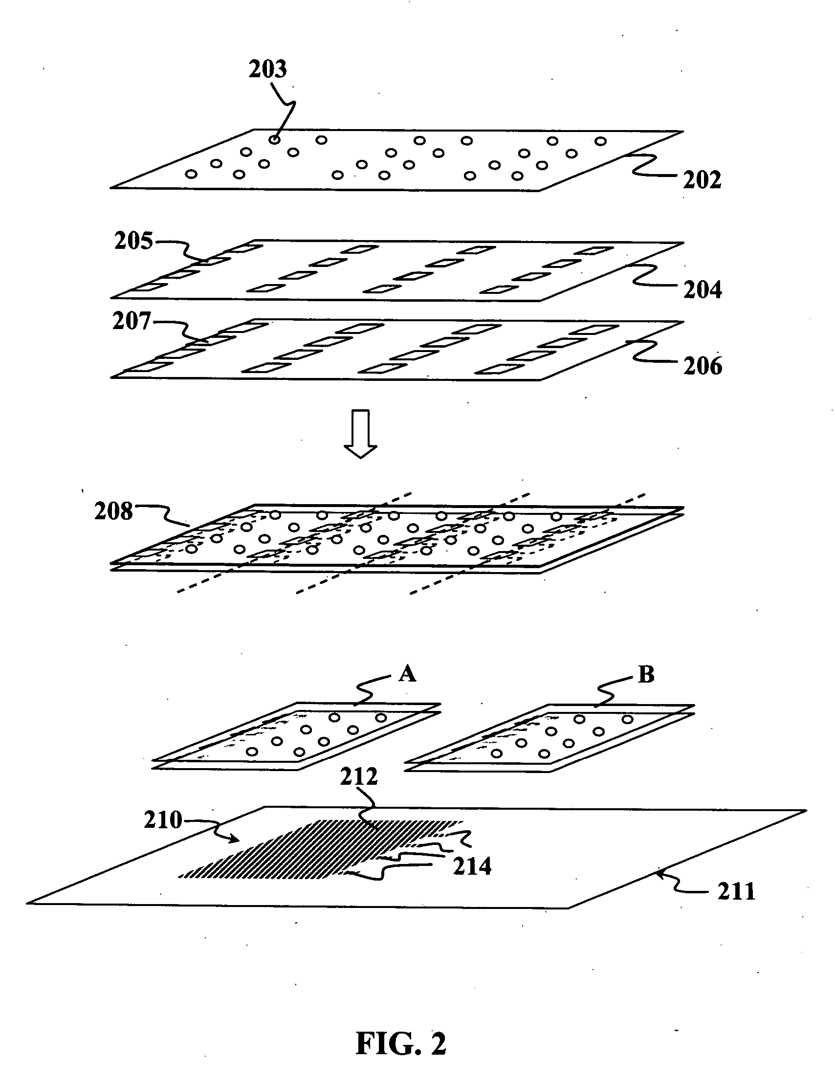 Optoelectronic architecture having compound conducting substrate cross-reference to related application