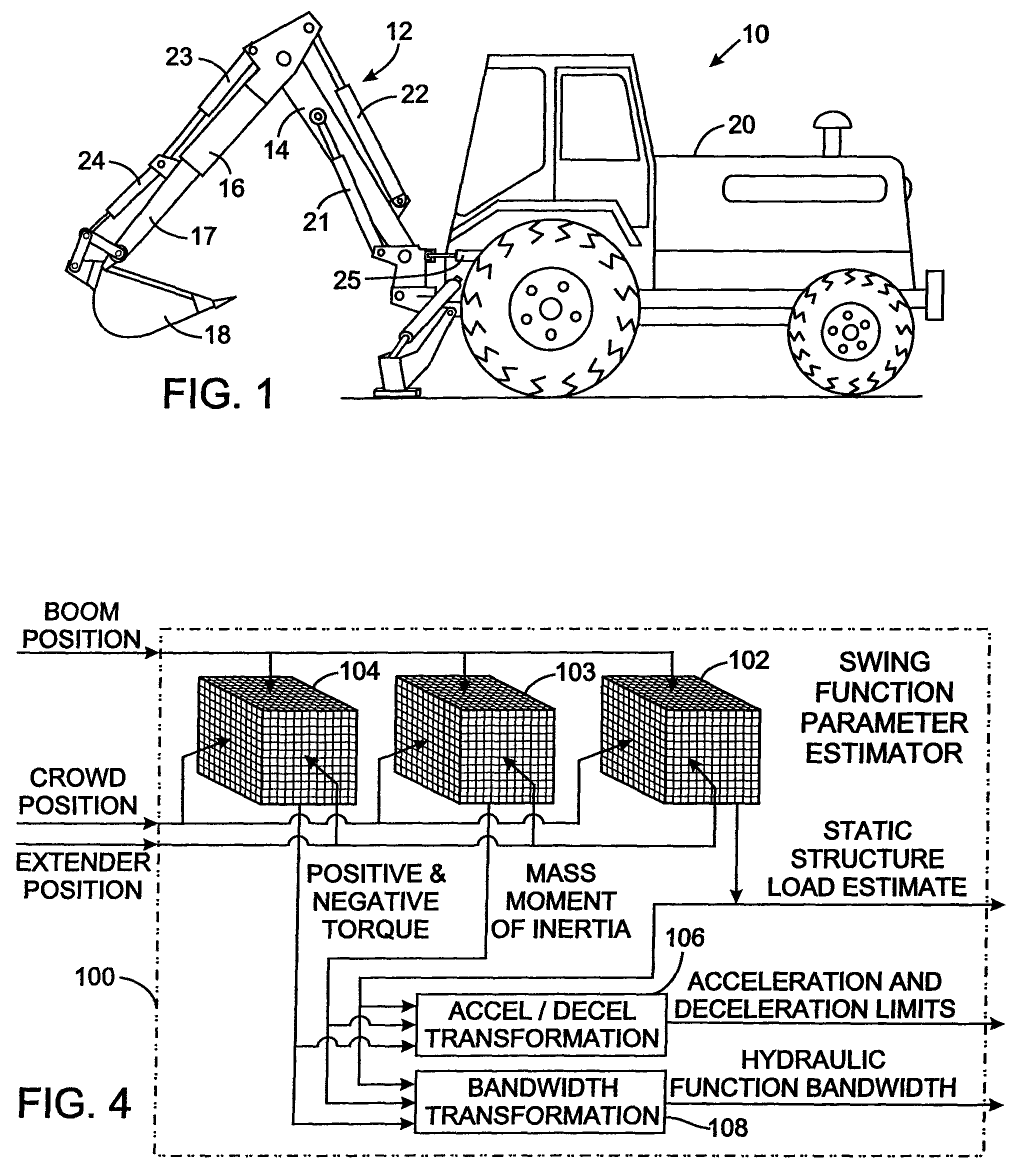 Hydraulic system with compensation for kinematic position changes of machine members