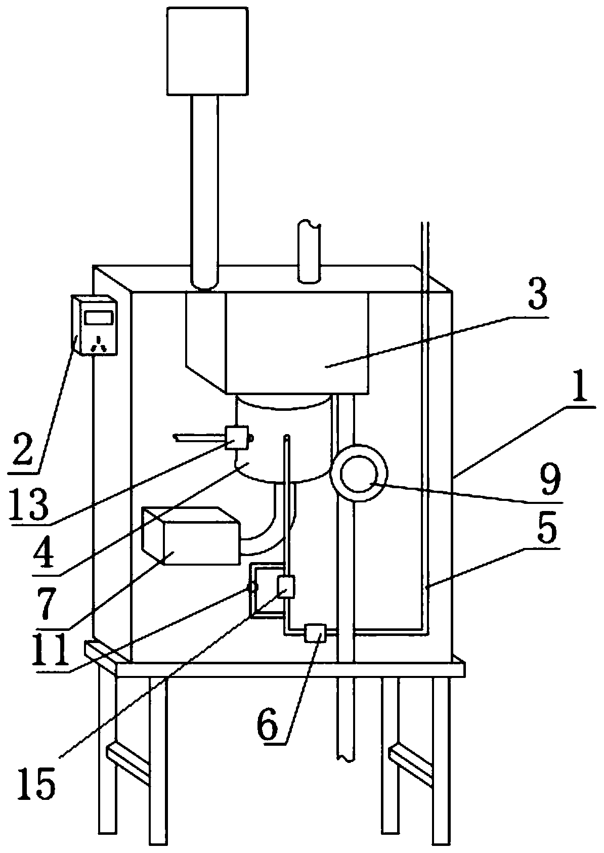 An energy-saving heating furnace with automatic temperature control