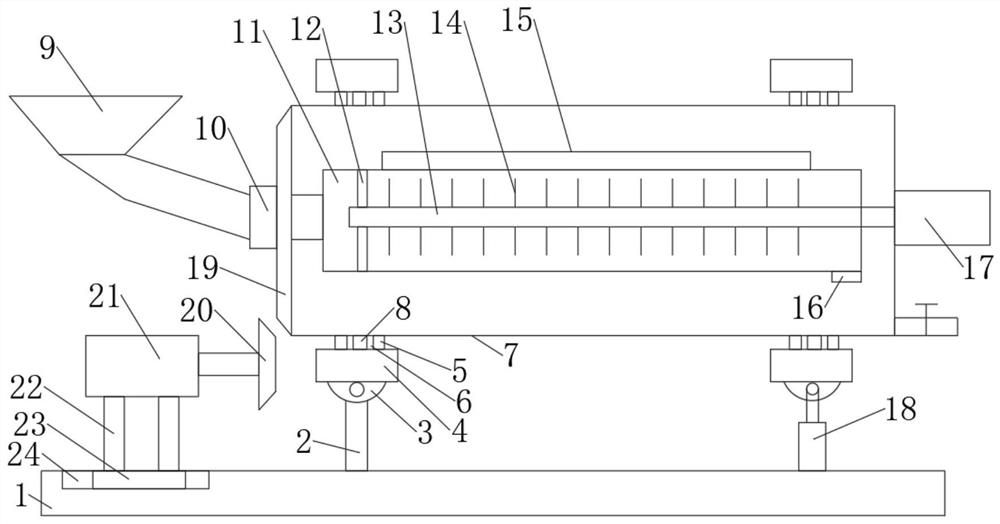 Multi-layer tunnel microwave drying sterilizer