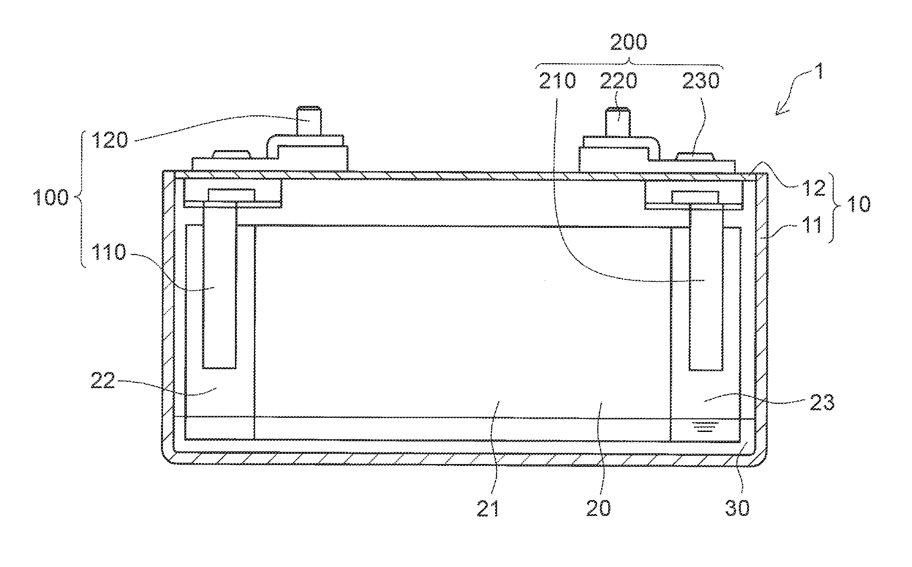 Producing method of sealed battery