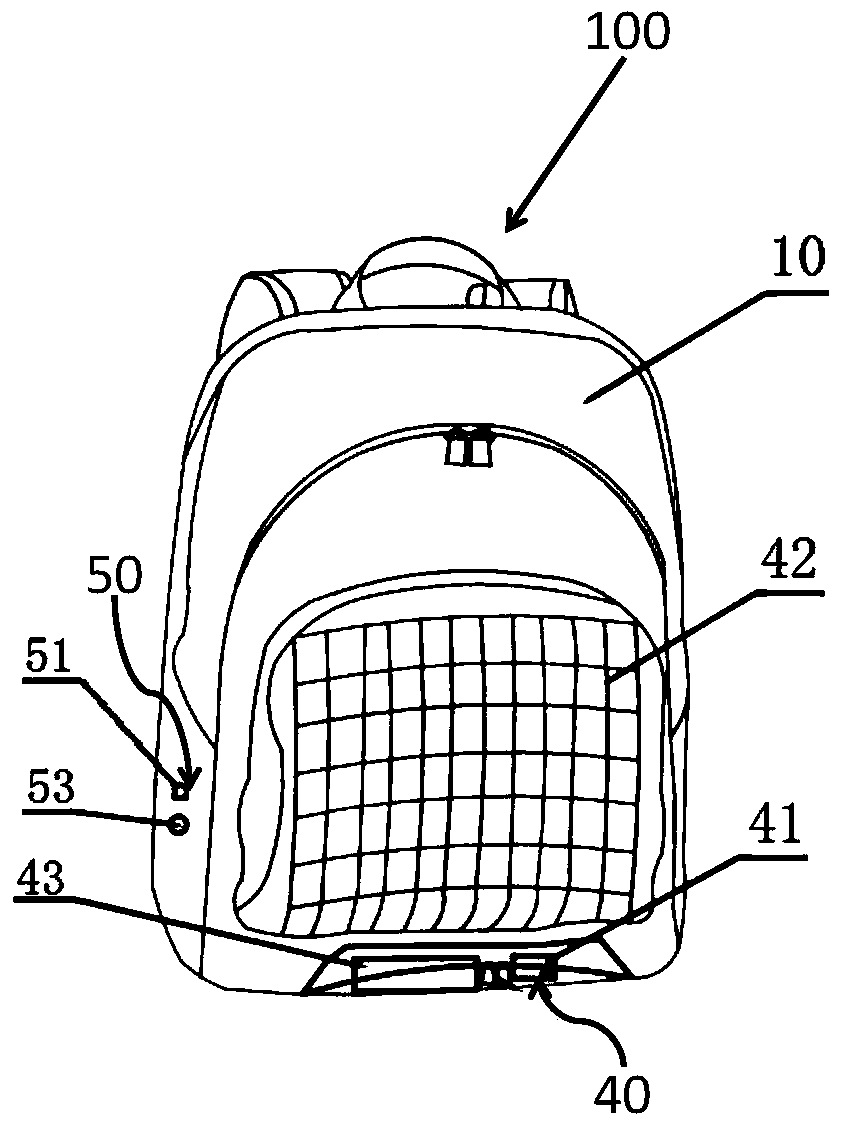 Heating and cooling dual-supply solar backpack