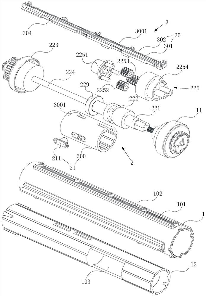 Rolling brush assembly, floor brush mechanism and cleaning device