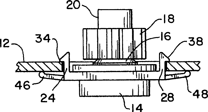 Floating damper