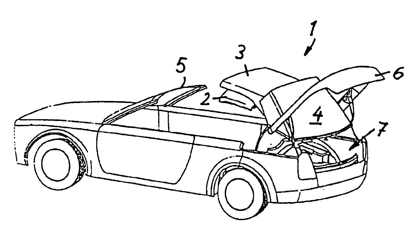 Hardtop vehicle roof with at least two rigid roof parts