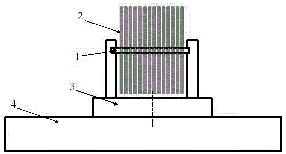 Electron beam welding method for pipe and pipe sheet in titanium alloy heat exchanger