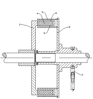 Inter-shaft permanent magnet coupling mechanism