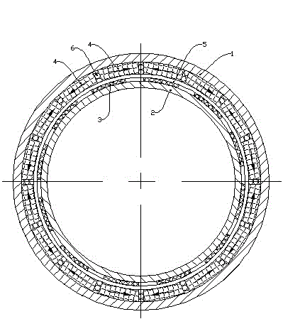 Inter-shaft permanent magnet coupling mechanism