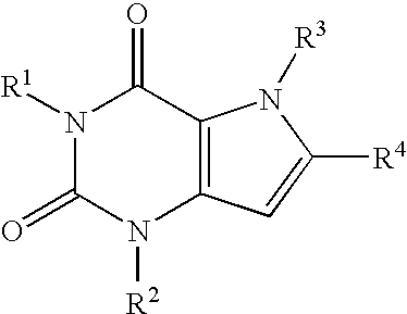 Substituted pyrrolo[3,2-d]pyrimidin-2,4-diones as A<sub>2b </sub>adenosine receptor antagonists