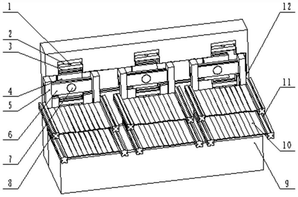 A multi-degree-of-freedom sunshade three-dimensional greening device