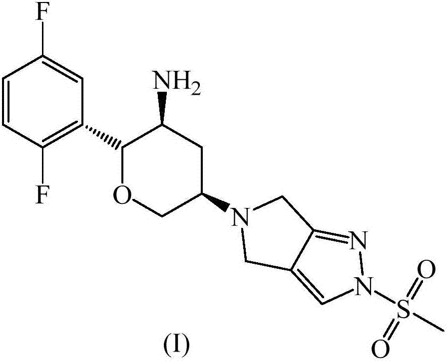 Preparation method of omarigliptin intermediate