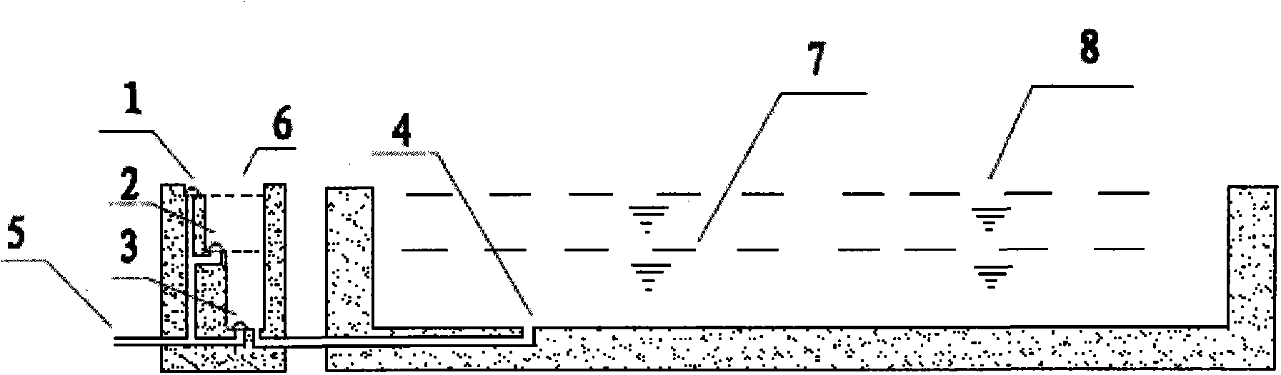 Water flow control valve