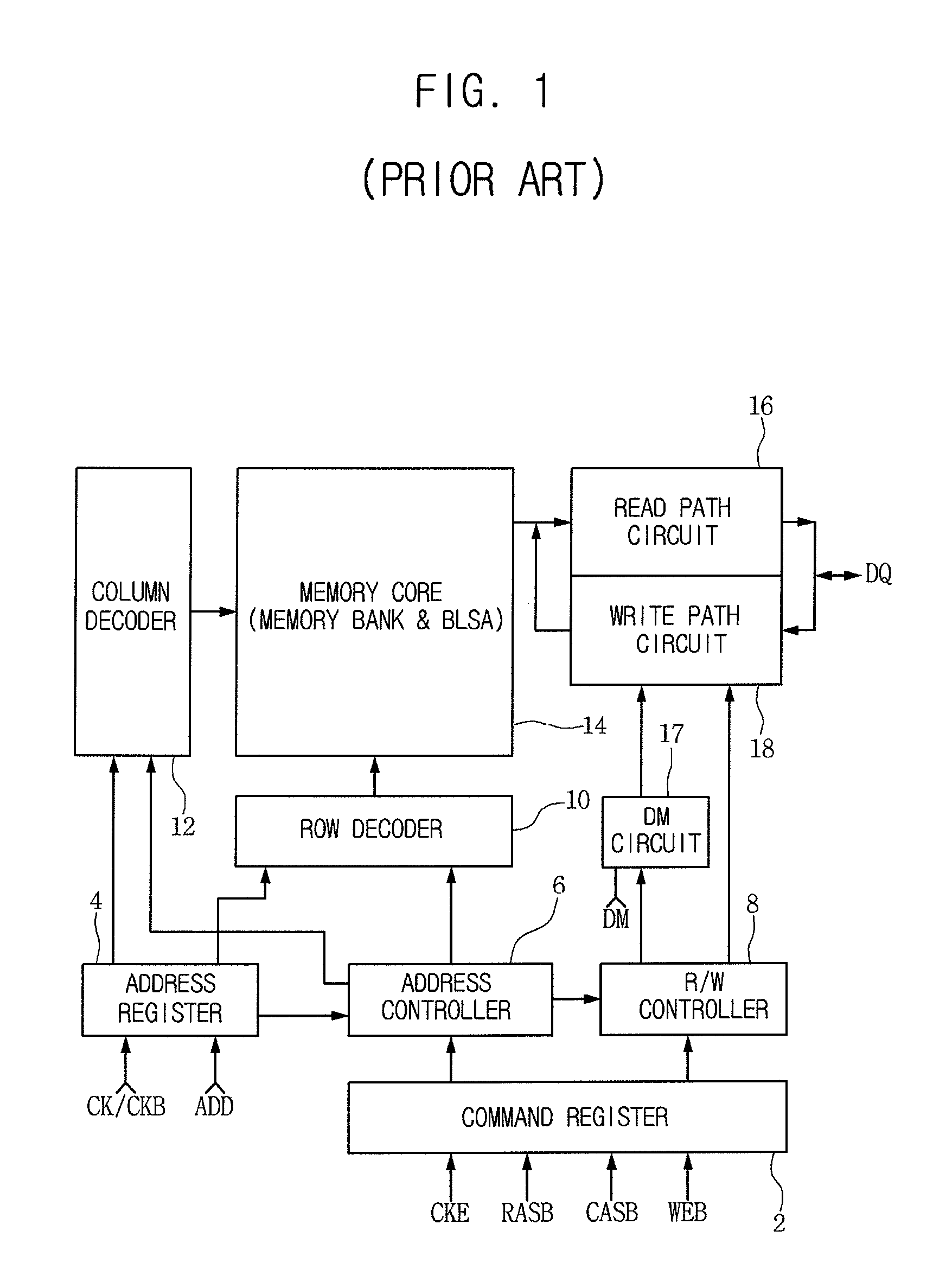 Semiconductor memory device having a discharge path generator for global I/O lines