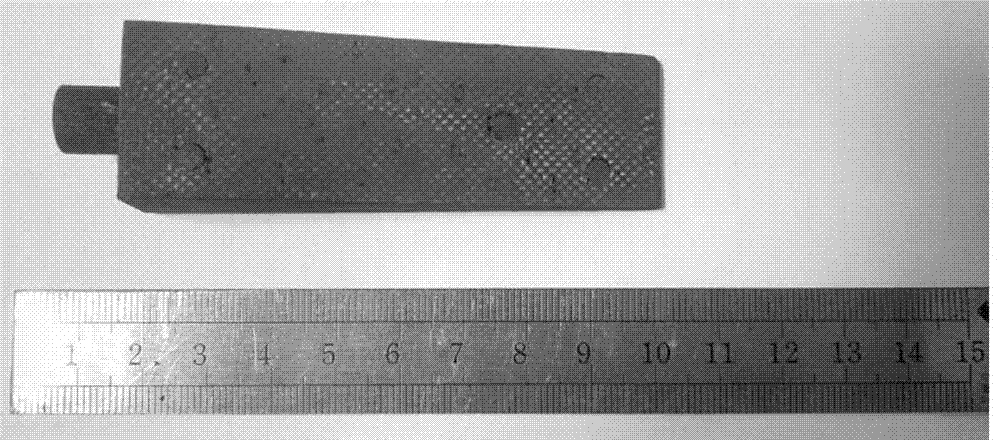 Preparation method for sharp leading edge