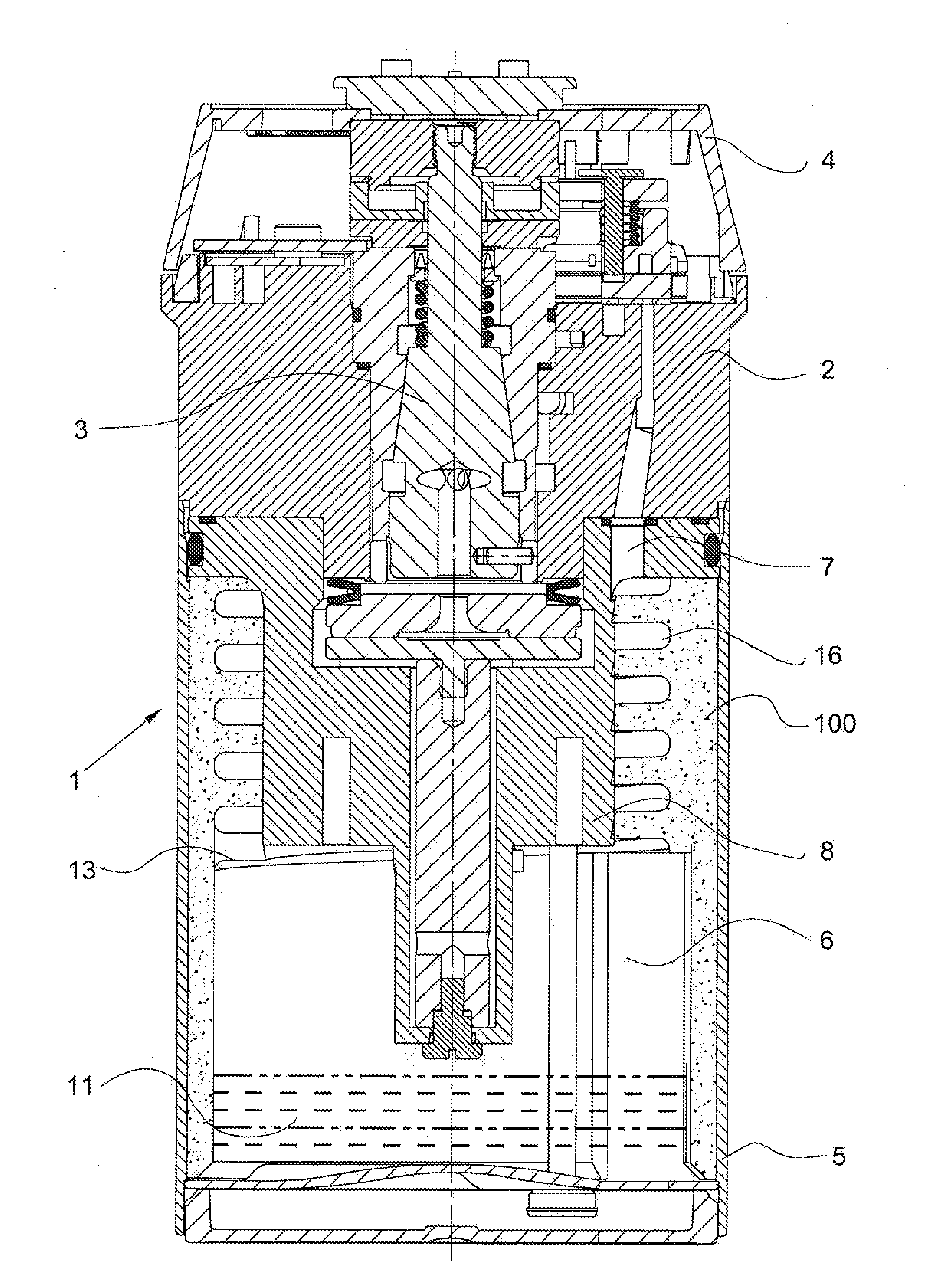 Wick for an anesthetic evaporator