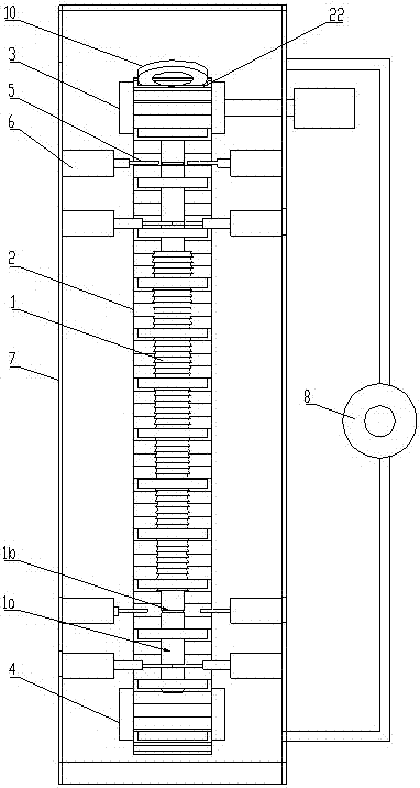 Continuous round hole broaching machine