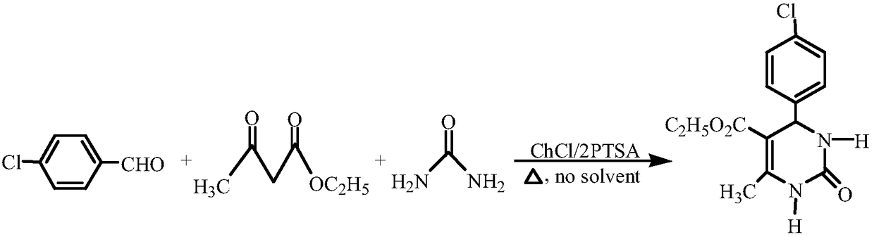 Method for synthesizing 4-halophenyl-5-ethoxycarbonyl-6-methyl-3,4-dihydro-pyrimidin-2(1H)-one