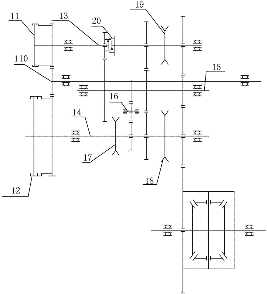 Control method for gear pre-selection for dual clutch transmission