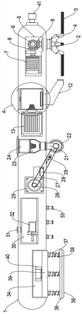 Cleaning mechanism of cleaning robot