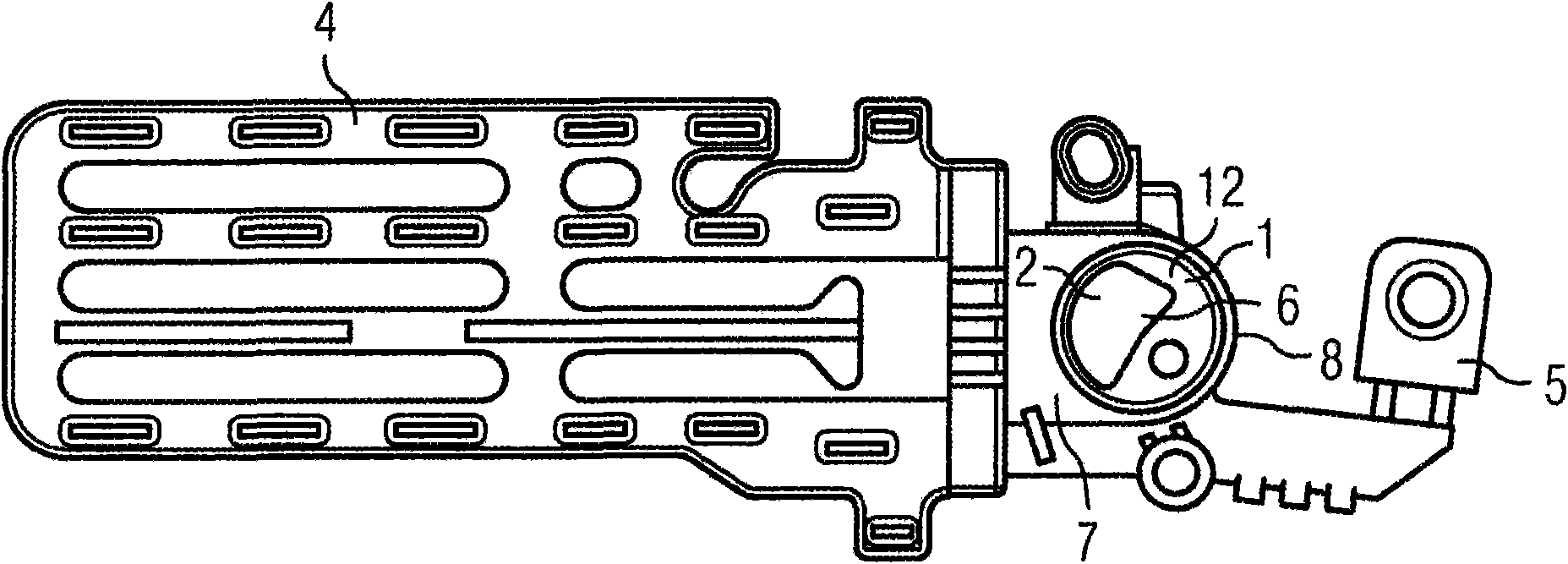 Acoustically optimised fluid line