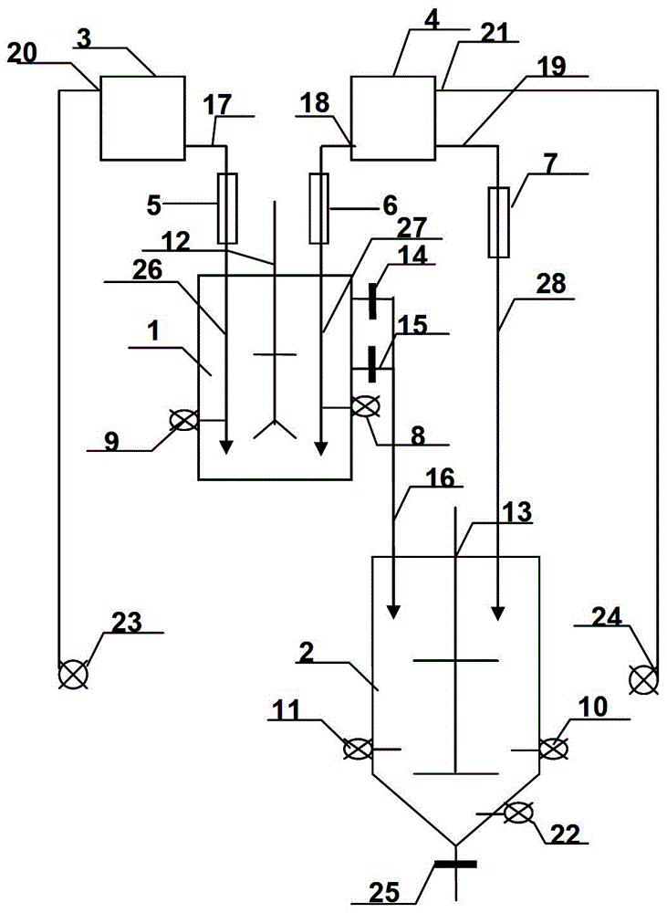 Process and device for continuous production of superfine cobalt carbonate powder