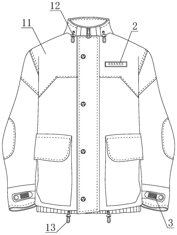Anti-puncture guard protective garment with automatic repairing function