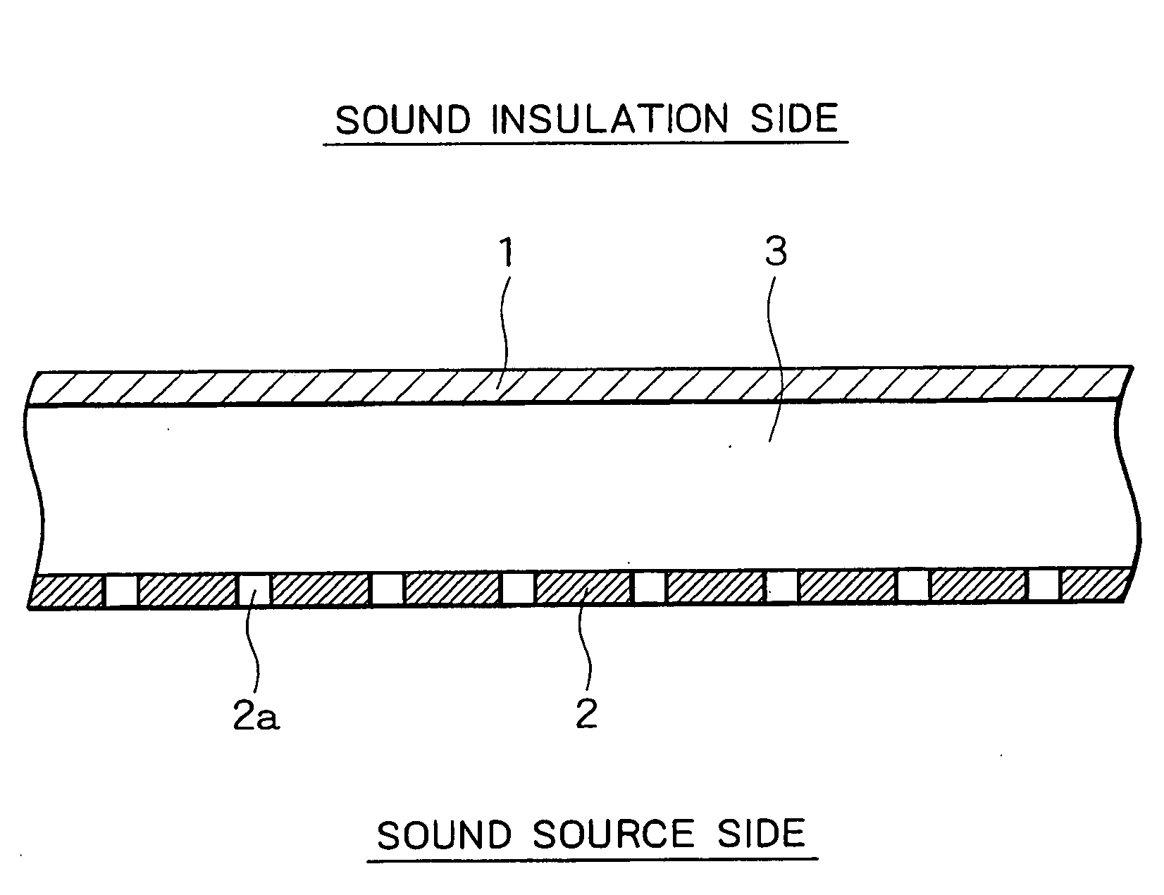 Perforated soundproof structure and method of manfacturing the same