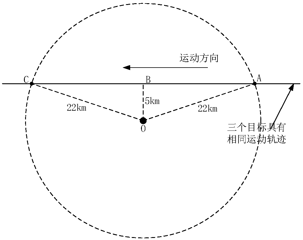 Deep sea weak multi-target depth long-time cumulative estimation method