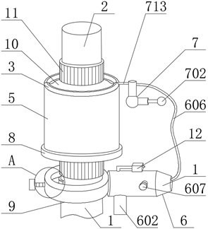 Heat preservation and moisture preservation device used after apple branch grafting and using method of heat preservation and moisture preservation device