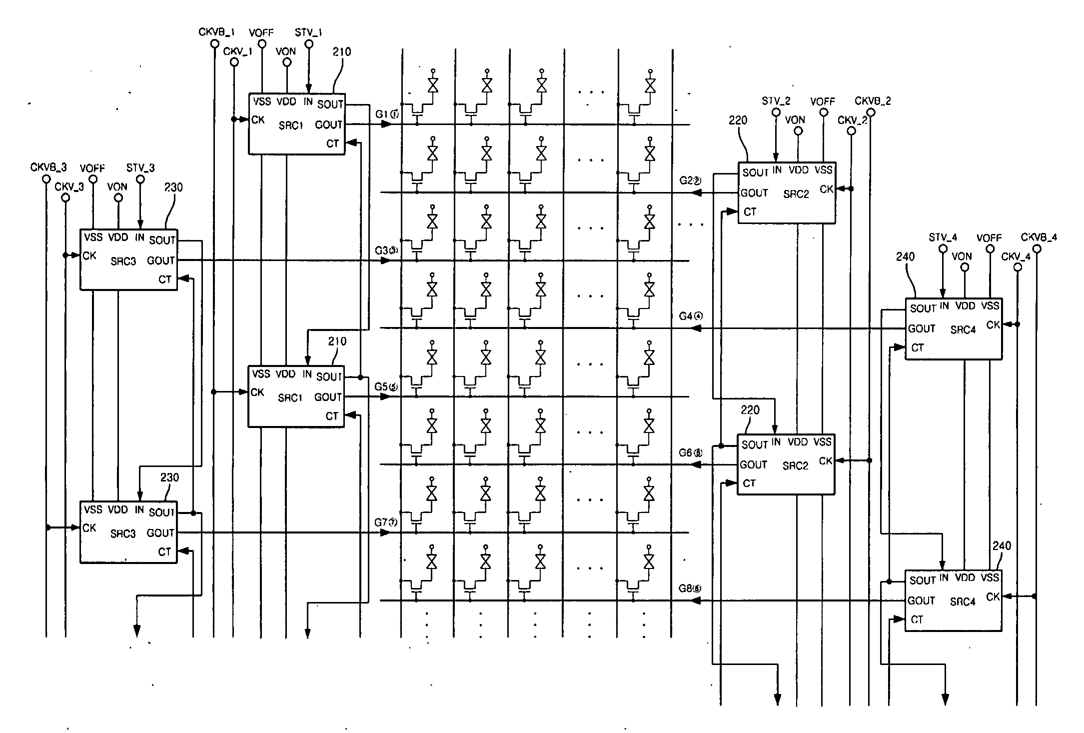 Gate driving circuit and display device having the same