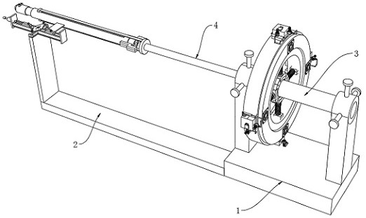 Steel core assembling device of magnesium alloy sacrificial anode bar and machining method of steel core assembling device