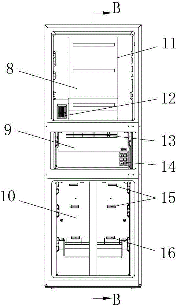 Refrigerator with air cooling double-system